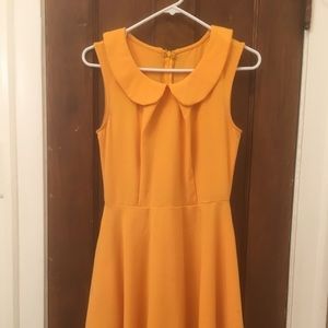 Vintage Yellow Dress